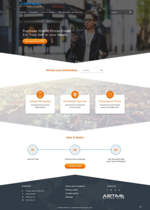 Web Design by pb for this project | Design: #10520684