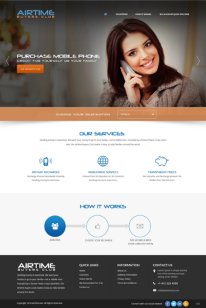 Web Design by pb for this project | Design: #10520685