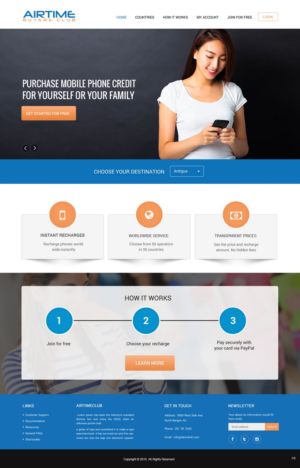 Web Design by pb for this project | Design: #10525279
