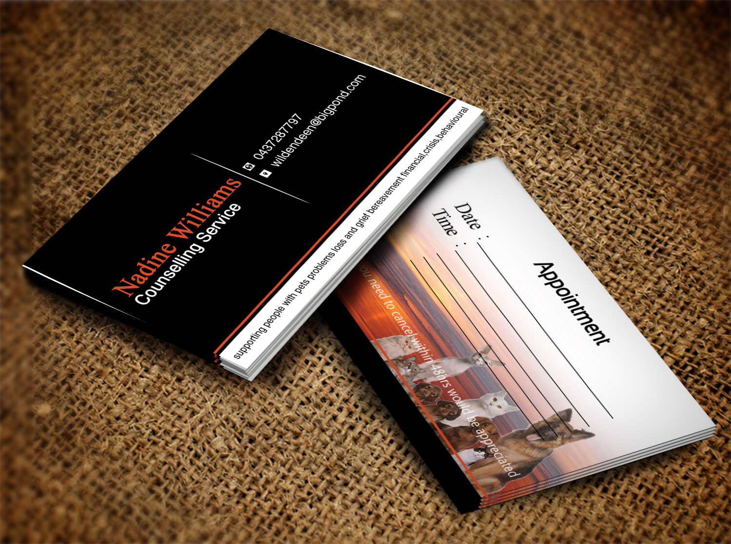 Business Card Design by Lanka Ama for this project | Design #10507963