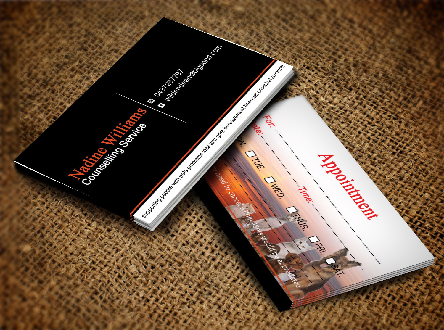 Business Card Design by Lanka Ama for this project | Design #10507964