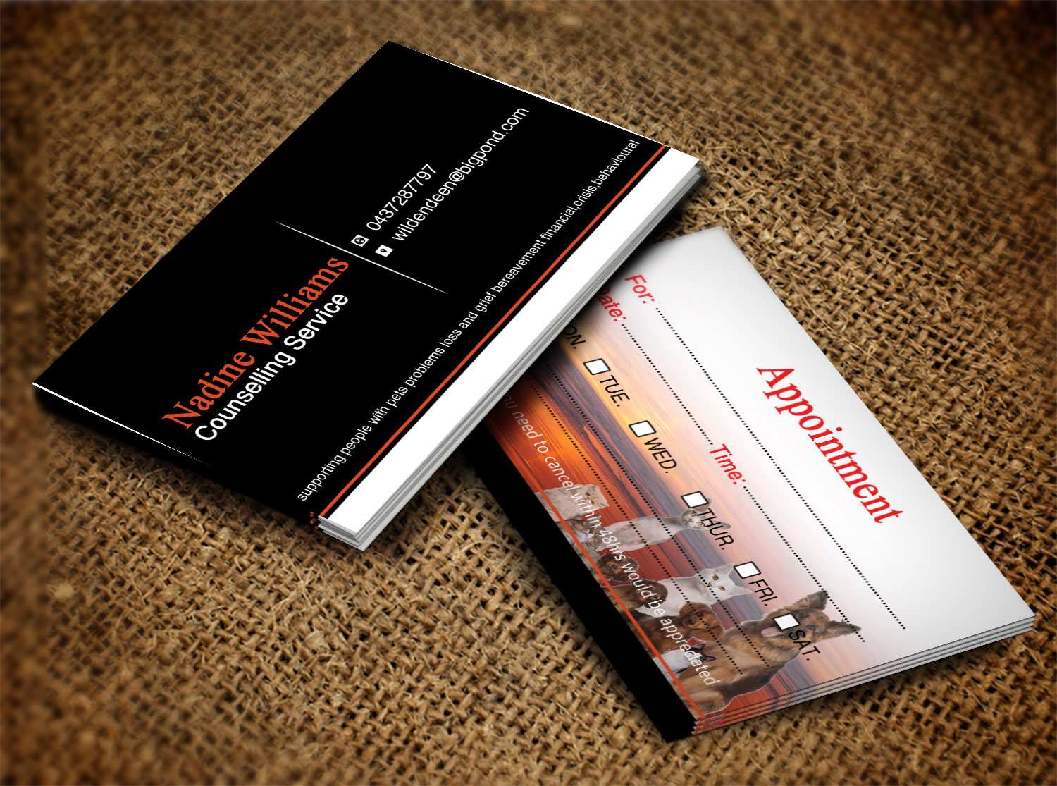 Business Card Design by Lanka Ama for this project | Design #10507965