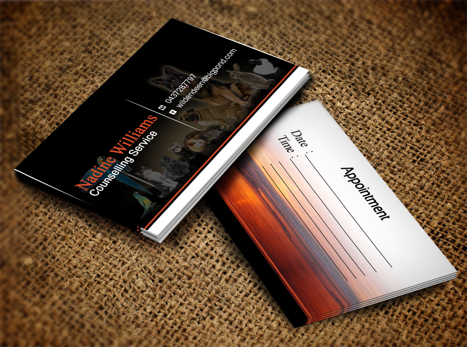 Business Card Design by Lanka Ama for this project | Design #10507967
