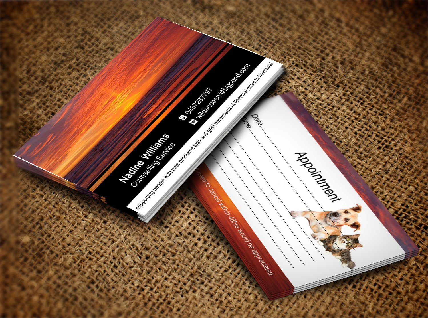 Diseño de Tarjeta de Presentación por Lanka Ama para este proyecto | Diseño #10507981