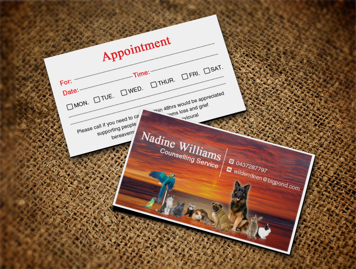 Diseño de Tarjeta de Presentación por Lanka Ama para este proyecto | Diseño #10508276