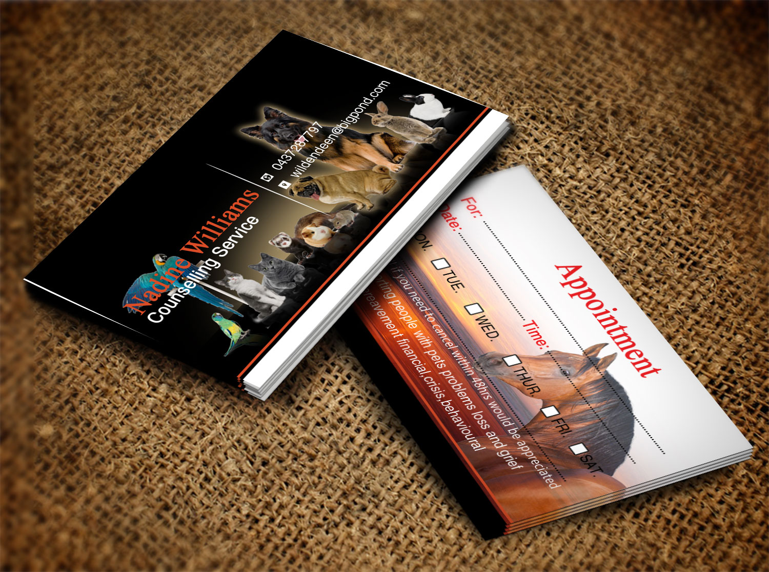 Business Card Design by Lanka Ama for this project | Design #10527047