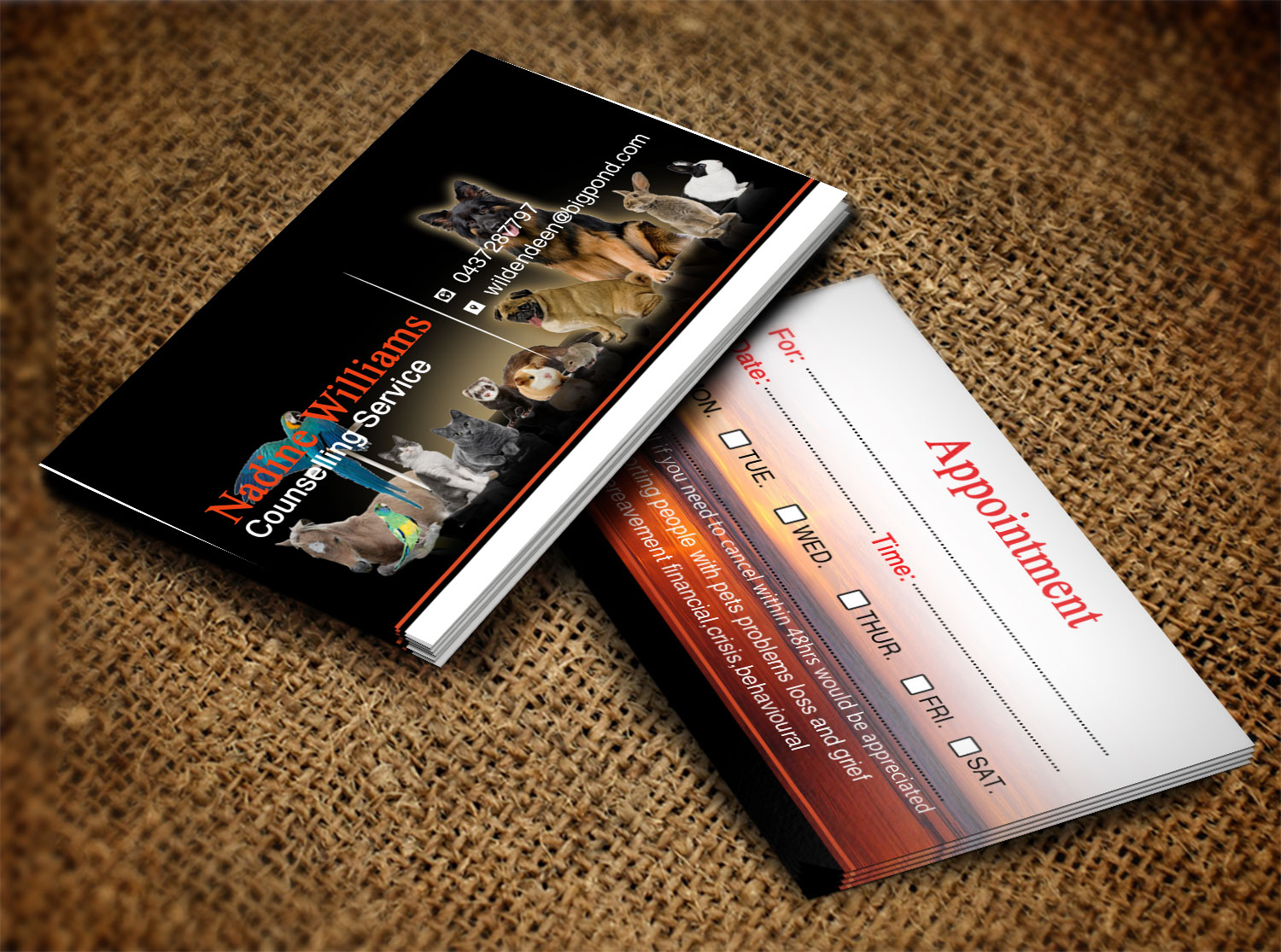 Diseño de Tarjeta de Presentación por Lanka Ama para este proyecto | Diseño #10527048