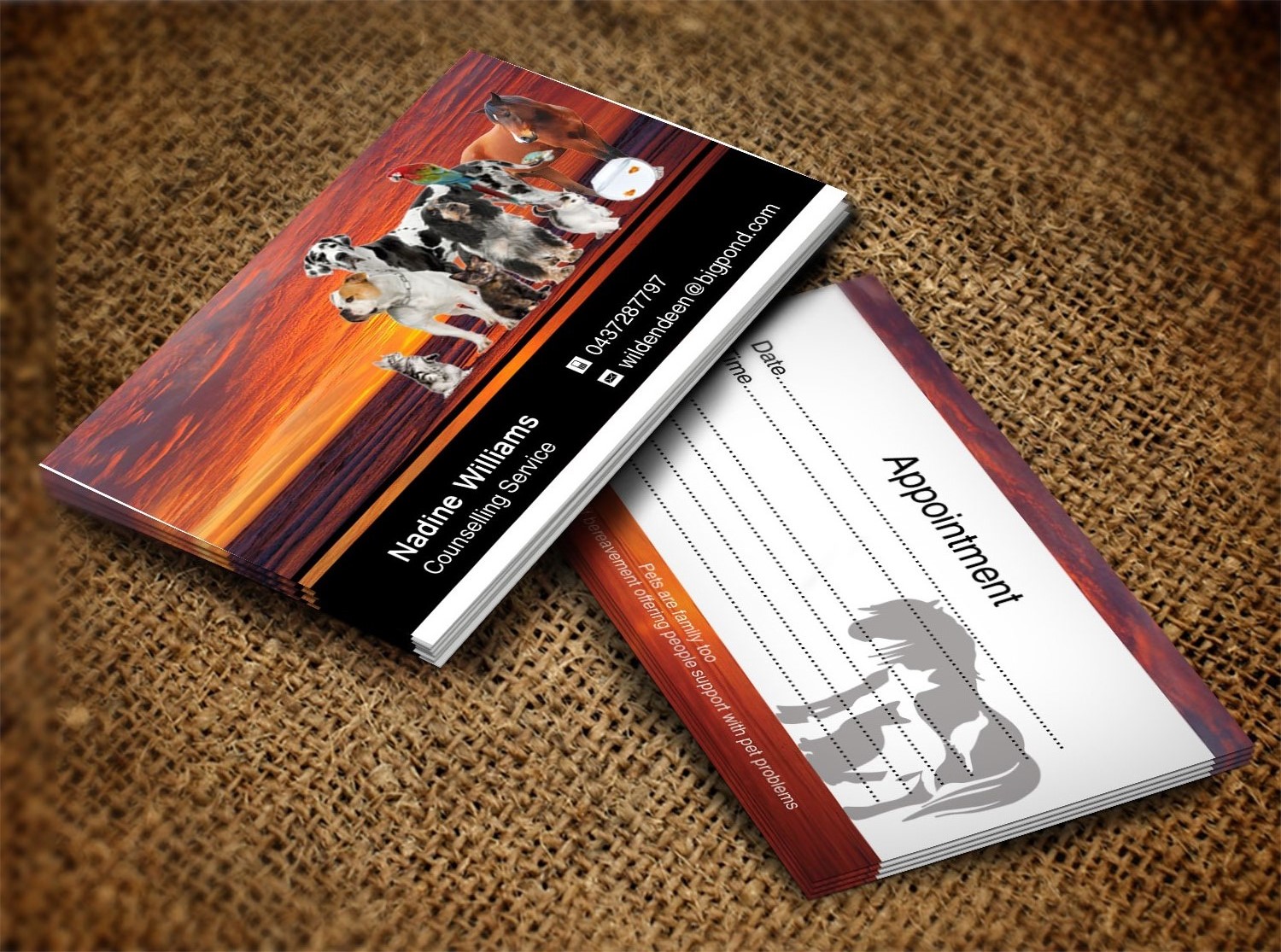 Business Card Design by Lanka Ama for this project | Design #10552733