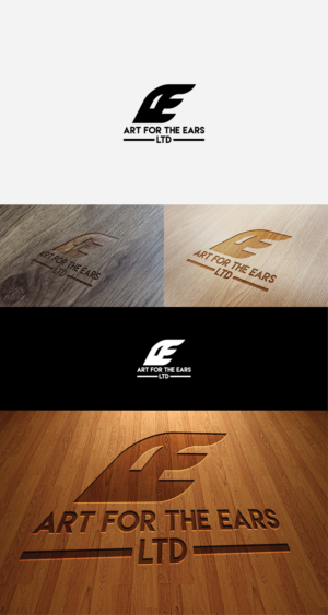 Art For The Ears Ltd. + A symbol of A + E  | Logo Design by eko07