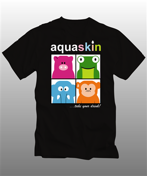 T-shirt Design by dimbru99 for Aquaskin Australia Pty Ltd | Design #2251336