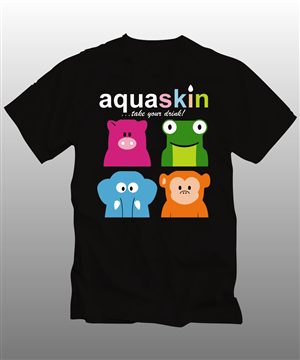 T-shirt Design by dimbru99 for Aquaskin Australia Pty Ltd | Design: #2251519