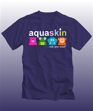 T-shirt Design by dimbru99 for Aquaskin Australia Pty Ltd | Design: #2251639