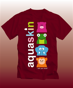 T-shirt Design by dimbru99 for Aquaskin Australia Pty Ltd | Design: #2251678