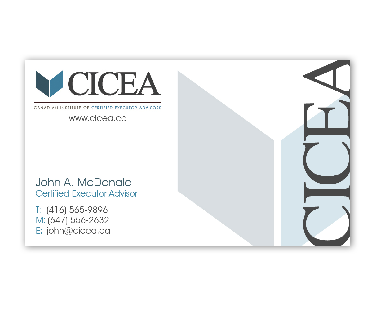 Design de Carte de Visite par EricR pour CICEA | Design #2211321