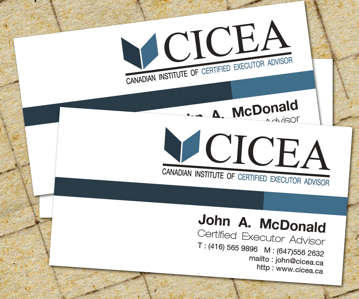 Business Card Design by Luna Art for CICEA | Design #2217983