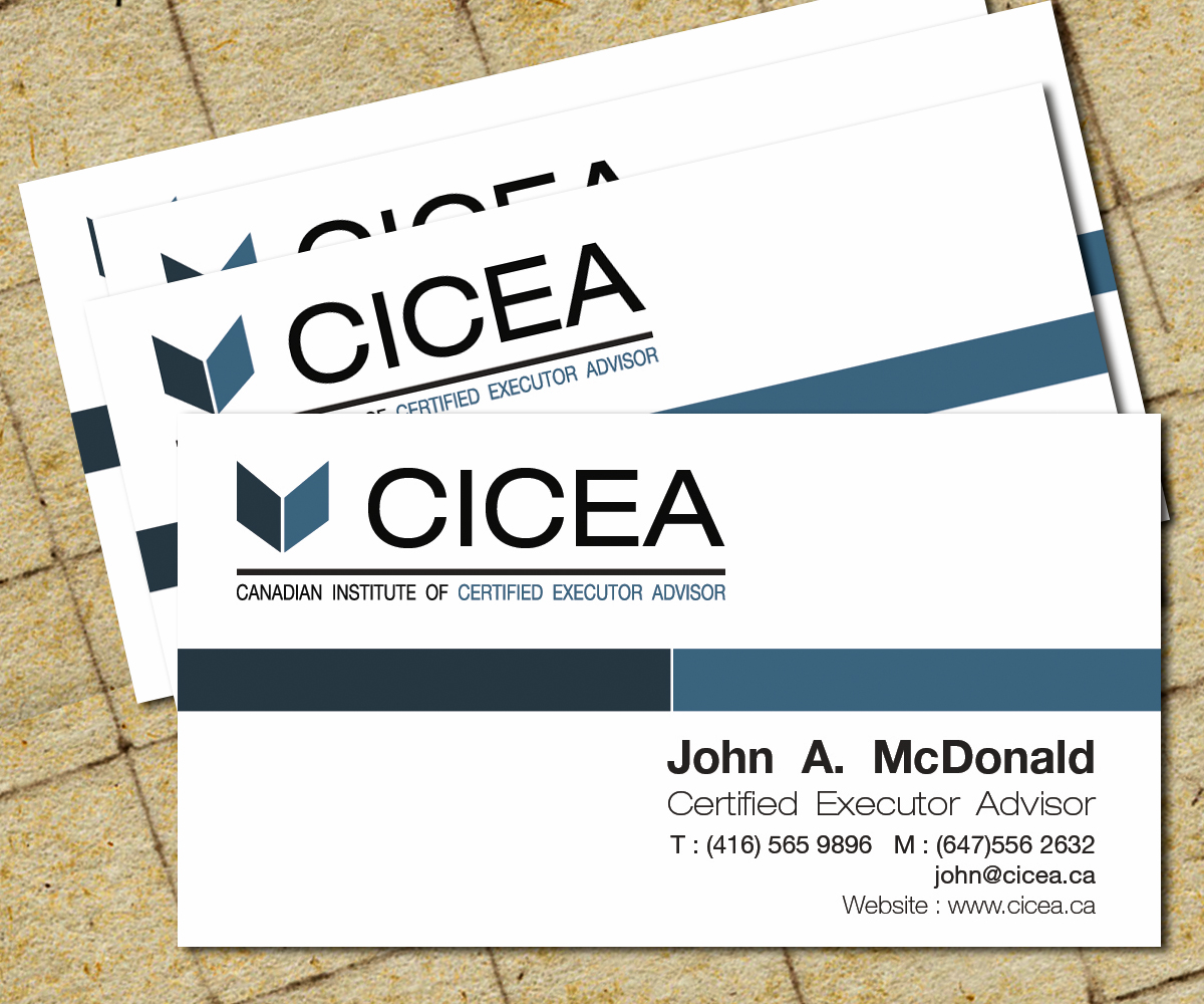 Business Card Design by Luna Art for CICEA | Design #2218002