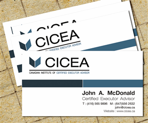Business Card Design by Luna Art for CICEA | Design: #2218002