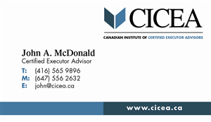 Business Card Design by Katyas Art and Design for CICEA | Design: #2218690