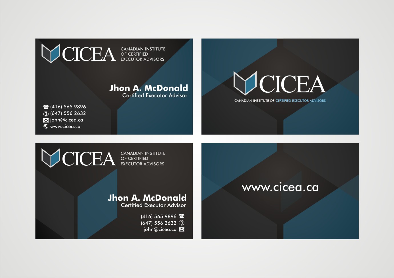 Visitenkarten-Design von dapepapa für CICEA | Design #2205861