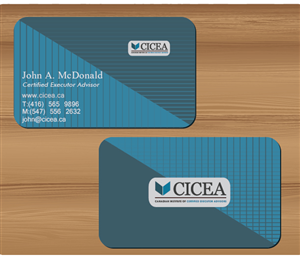 Business Card Design by raanvinu for CICEA | Design #2223153