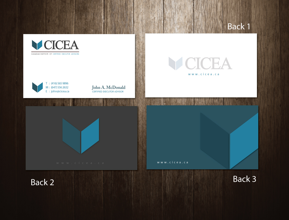 Business Card Design by meet007 for CICEA | Design #2206252