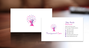 Stationery Design by chandrayaan.creative for Transparent Care  | Design: #10527849