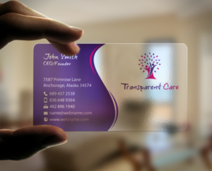 Schreibwaren-Design von chandrayaan.creative für Transparent Care  | Design: #10527859