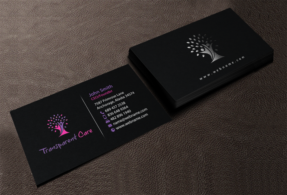 Stationery Design by chandrayaan.creative for Transparent Care  | Design #10528691