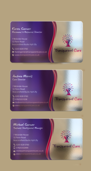 Stationery Design by chandrayaan.creative for Transparent Care  | Design: #10599371