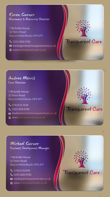 Stationery Design by chandrayaan.creative for Transparent Care  | Design #10640679