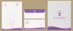 Schreibwaren-Design von chandrayaan.creative für Transparent Care  | Design: #10764975
