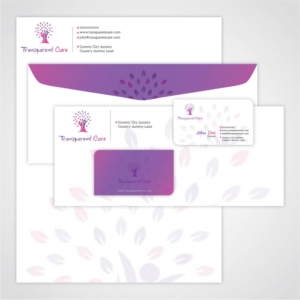 Stationery Design by zoovdesign for Transparent Care  | Design: #10529744