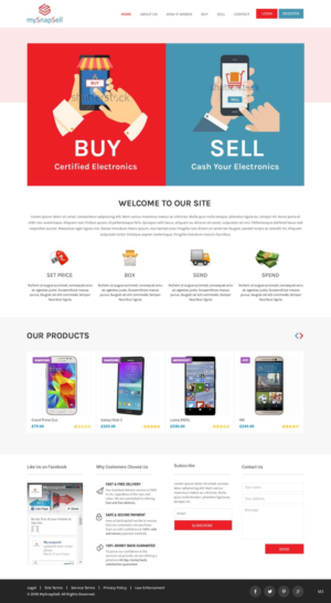 Web Design by pb for this project | Design: #10537145