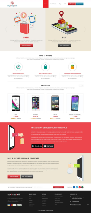 Web Design by pb for this project | Design: #10537147