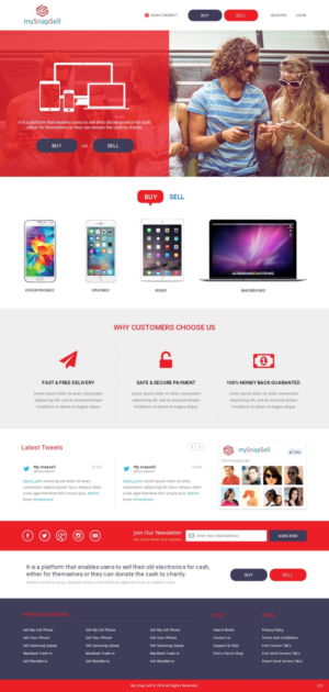 Web Design by pb for this project | Design: #10537154