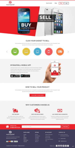 Web Design by pb for this project | Design: #10570323