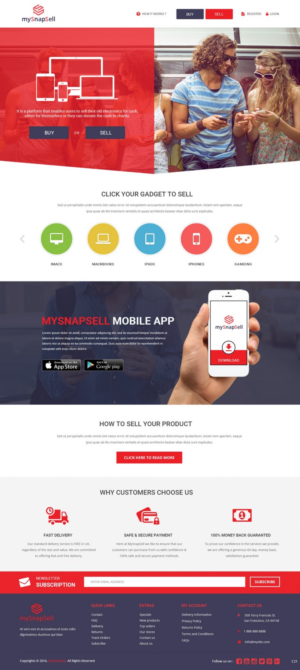 Web Design by pb for this project | Design: #10590125