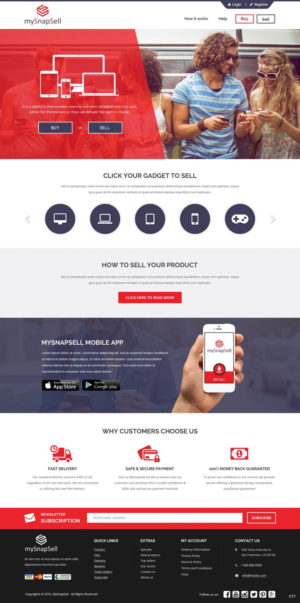 Web Design by pb for this project | Design: #10593578
