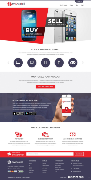 Web Design by pb for this project | Design #10593581