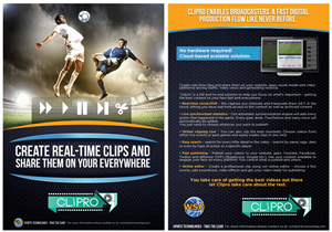 Brochure Design by JCR for W.S.C Sports Technologies | Design: #2225392