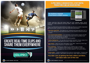 Brochure Design by JCR for W.S.C Sports Technologies | Design: #2230702