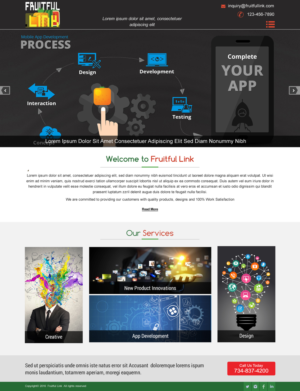 Diseño Web por harmi_199 para fruitful.link | Diseño: #10524075