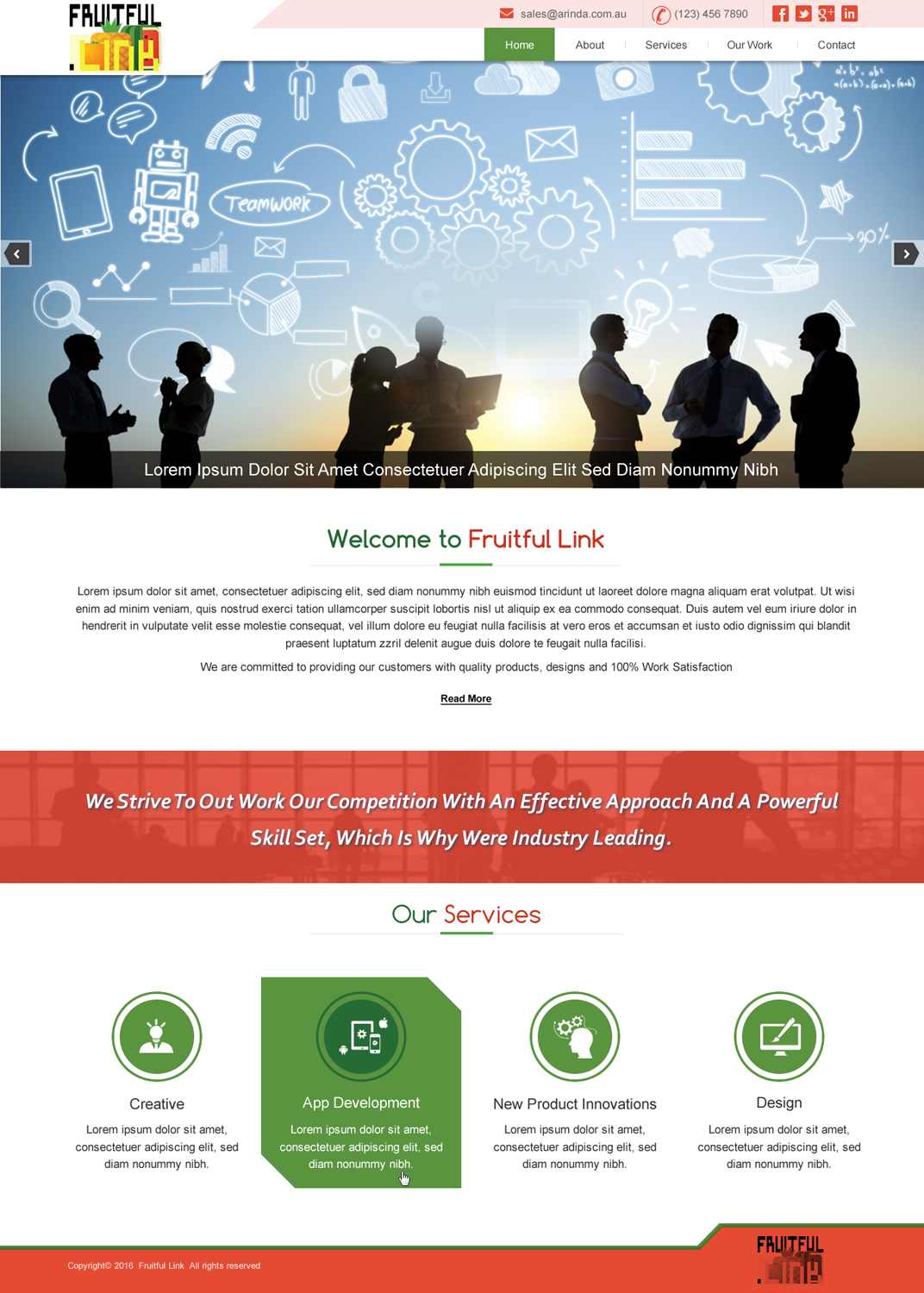 Web Design par harmi_199 pour fruitful.link | Design #10532404