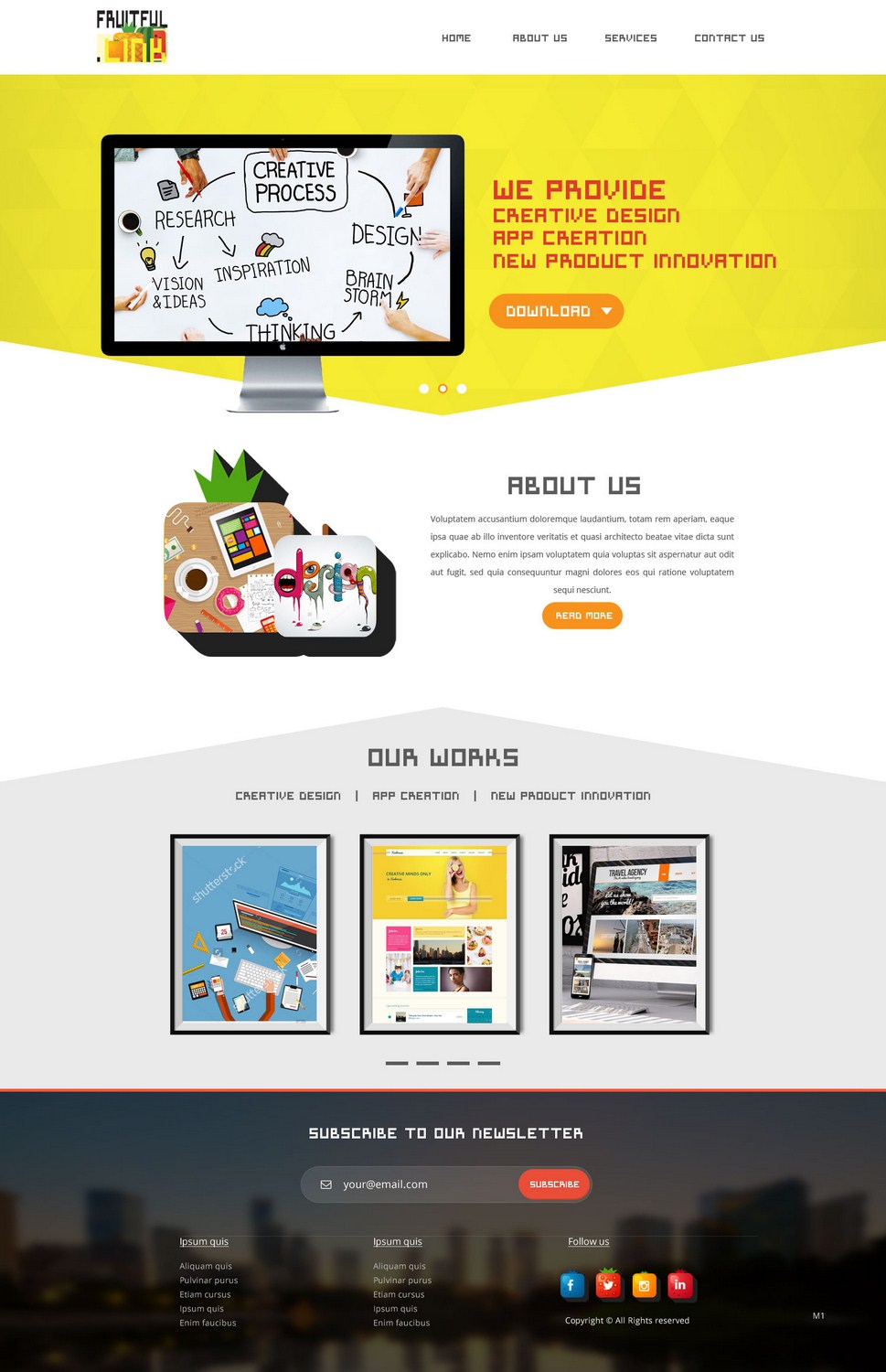 Web Design by pb for fruitful.link | Design #10517998