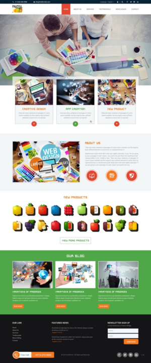 Web Design by pb for fruitful.link | Design: #10518000