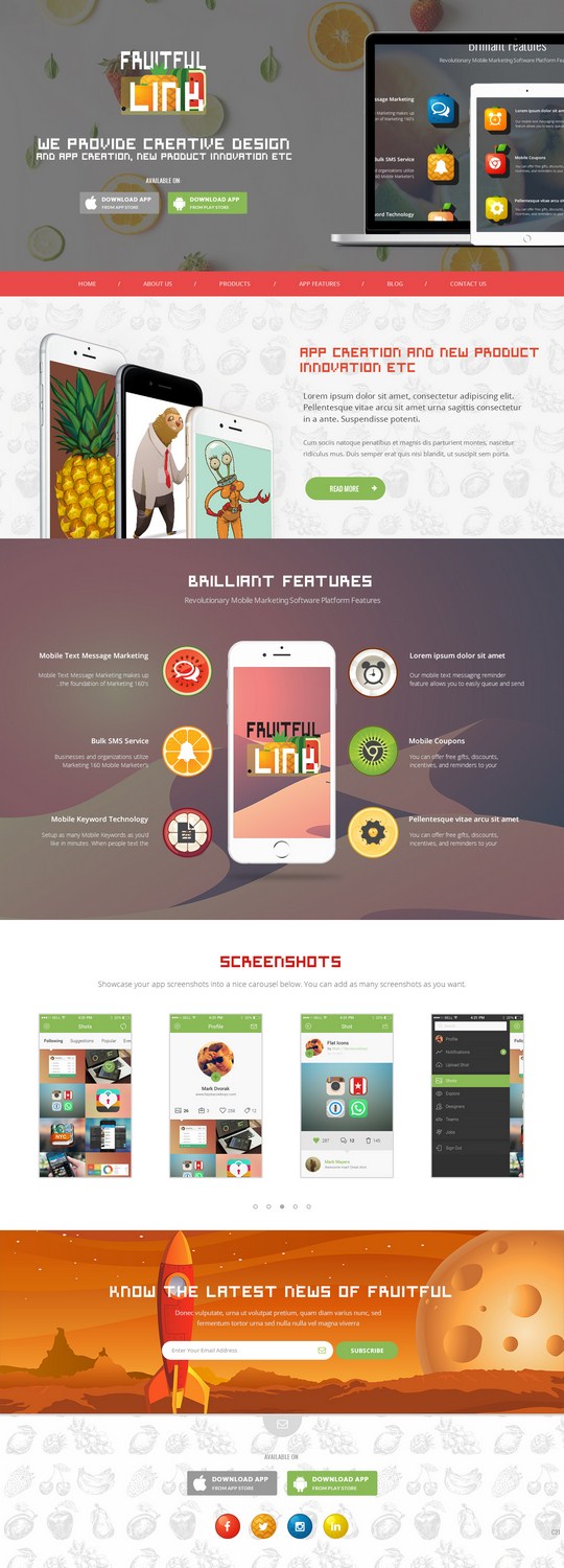 Diseño Web por pb para fruitful.link | Diseño #10581709