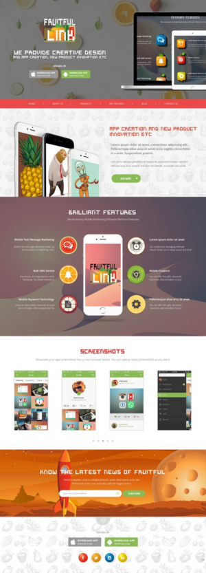 Diseño Web por pb para fruitful.link | Diseño: #10581709
