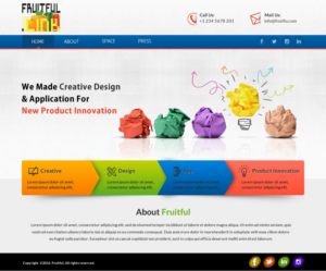 Diseño Web por Sbss para fruitful.link | Diseño: #10511112