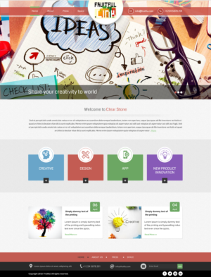 Web Design by Sbss for fruitful.link | Design: #10511116