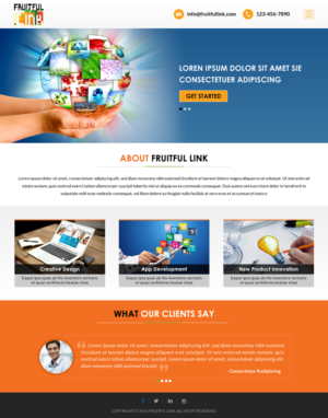Diseño Web por Sbss para fruitful.link | Diseño: #10511128